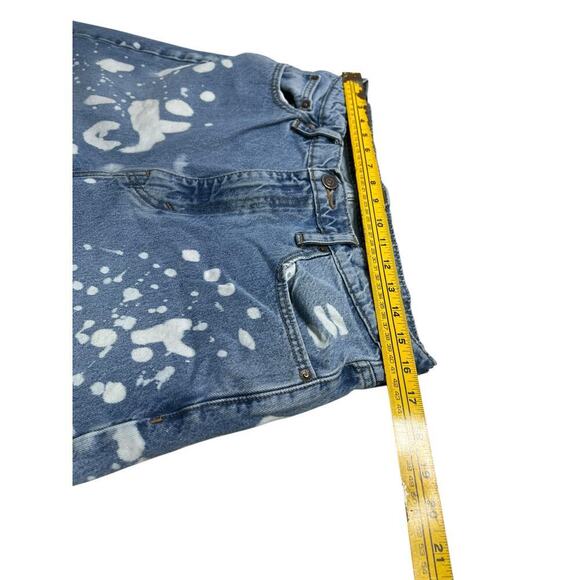 Vintage Levi’s Men’s Blue Denim Paint Splatter / Bleach Distressed Jeans - 33X32 - Picture 9 of 10